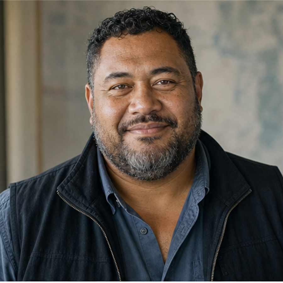 Tavita Tupuola portrait.